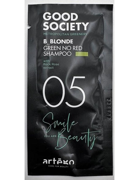 Artègo Good Society 05 B_Blonde Green No Red Shampoo 10 ml