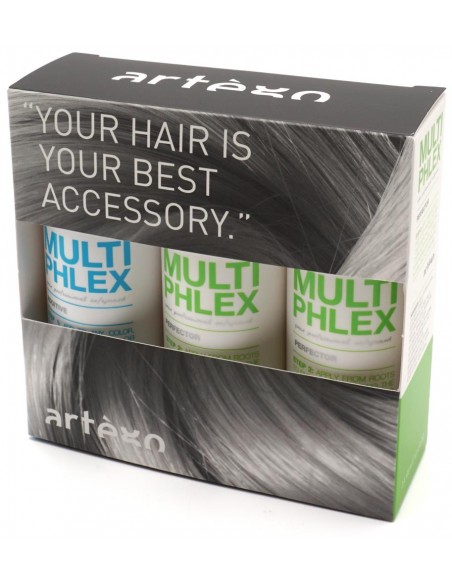 Artègo Multiphlex protettore per capelli da decolorazione, colore e trattamenti chimici 3 flaconi x 100 ml