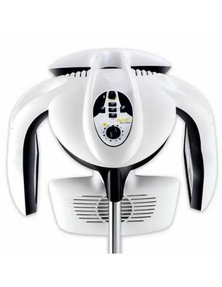 Ceriotti Termostimolatore Bianco MX3600 compatto 900 watt - 220/240 V con Braccio a muro Bianco