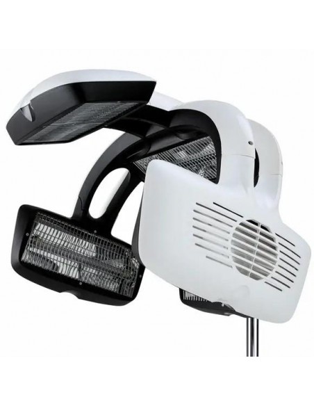 Ceriotti Termostimolatore Bianco MX3600 compatto 900 watt - 220/240 V con Braccio a muro Bianco