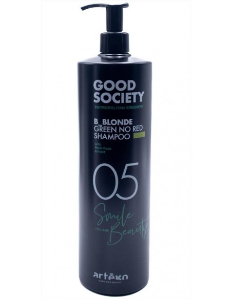 Artègo Good Society 05 B_Blonde Green No Red Shampoo 1000 ml