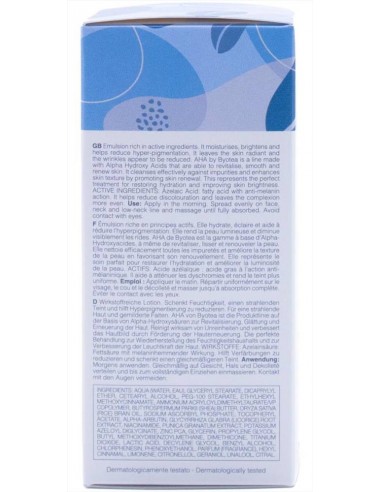 Byotea Skin Care AHA Emulsione viso antimacchia...