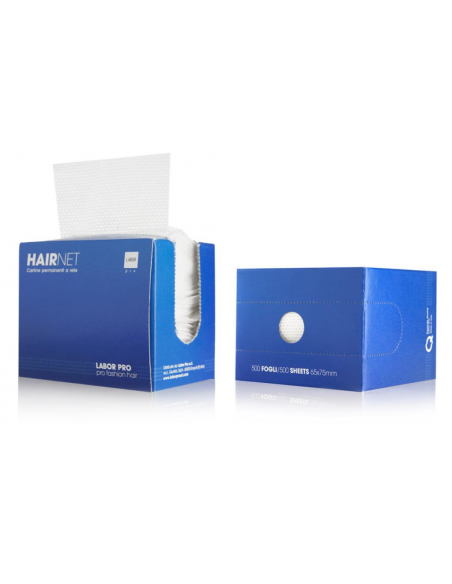 Labor Hair Net Cartine a rete in tnt per Permanente 500 pz 65x75
