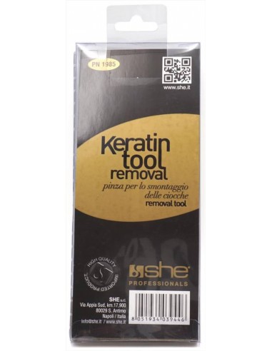 She Keratin Tool Removal Pinza per Smontaggio...