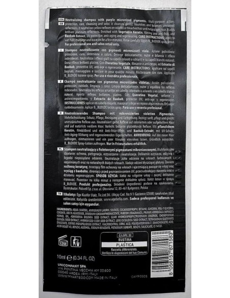 Artègo Good Society 05 B_Blonde Violet Opaline Shampoo 10 ml