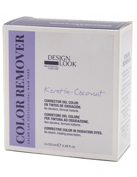 Design Look Color Remover alla cheratina e olio di cocco 2 x 100 ml