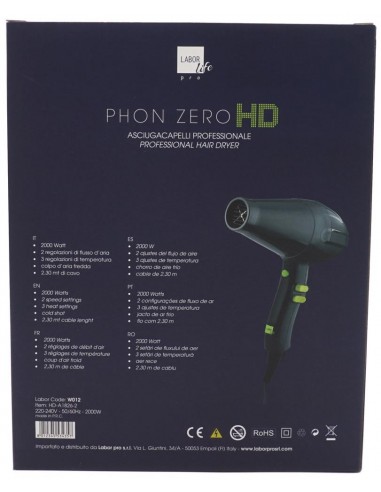 Labor Zero Pro Hd phon professionale grigio...