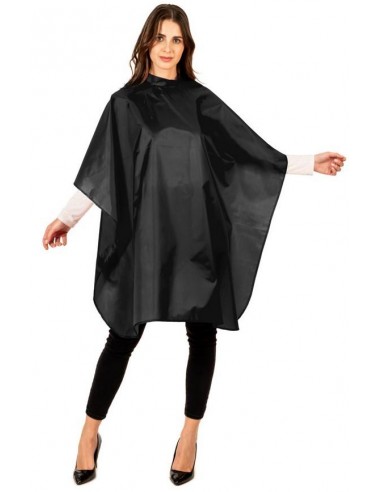 Labor Mantella Taglio in Poliestere Nera Opaca