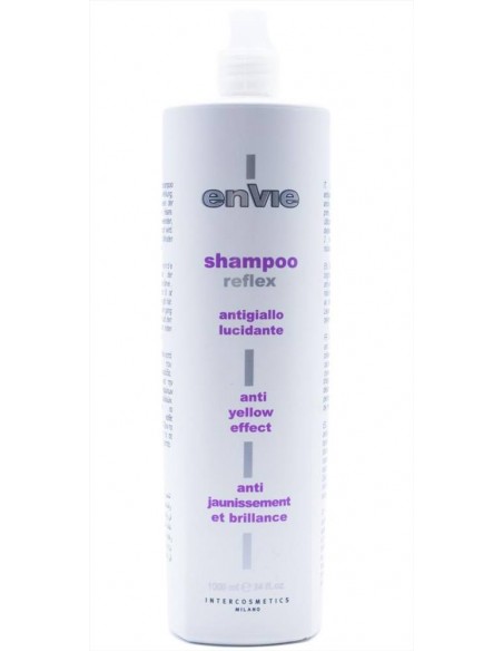 Envie Reflex Shampoo Antigiallo per capelli biondi, grigi o colorati 1000 ml