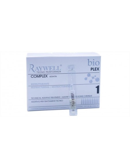 Raywell Tecno Performer Complex Keratin fiala ristrutturante 10 pz x 5 ml