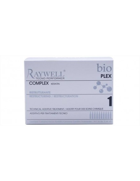 Raywell Tecno Performer Complex Keratin fiala ristrutturante 10 pz x 5 ml