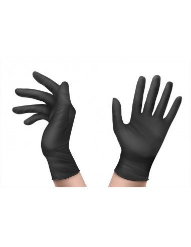 Walking Black nitro guanti monouso in nitrile...