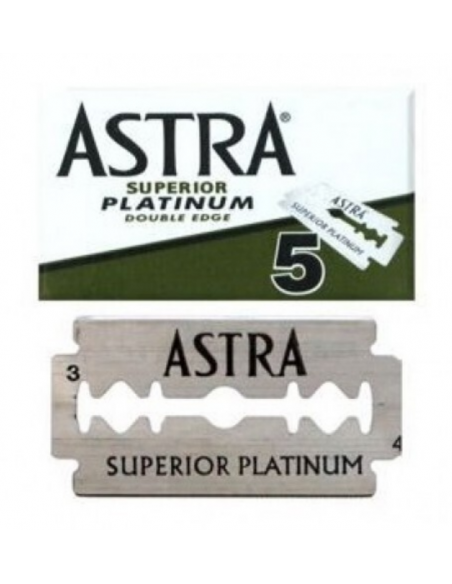 Astra Lame per Rasoio da Barba cf da 5 pz