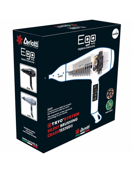 Ceriotti Phon Ego Ionic 4200 Digital & Electronic 1875/2500W Grey