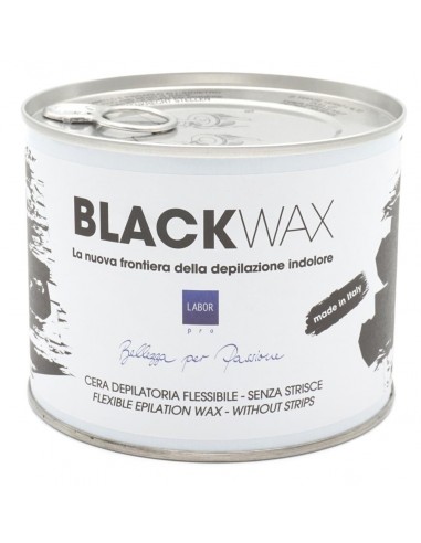 Labor Black wax cera depilatoria senza strisce...