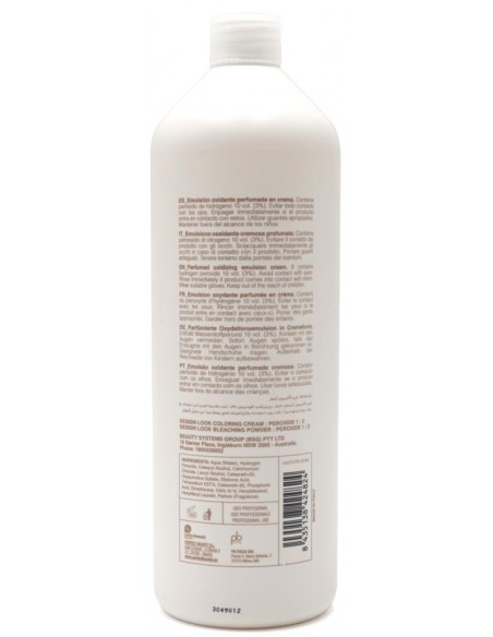 Design Look Oxy Ossigeno Profumato per tintura professionale 1000 ml