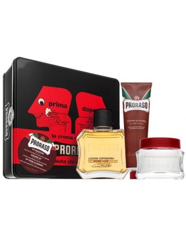 Proraso "la crema miracolo" Kit rasatura rosso...