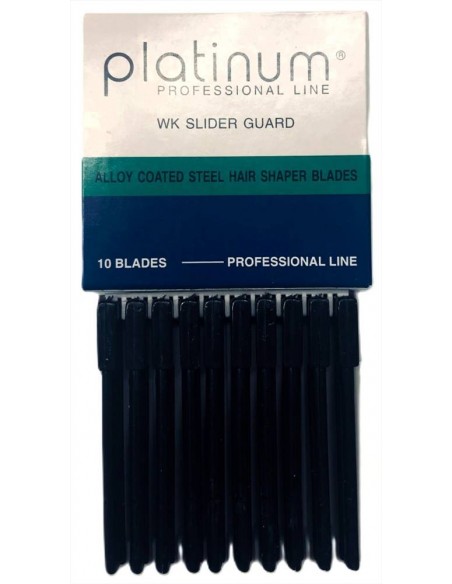 Platinum Prof Line Wk slider guard 10 lame a baionetta per rasoio
