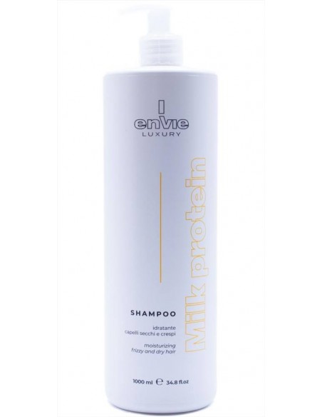 Envie Luxury Milk Protein Shampoo per capelli secchi e crespi 1000 ml
