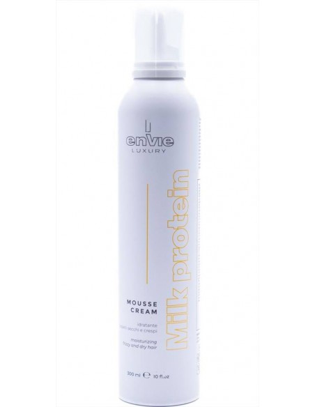 Envie Luxury Milk Protein Mousse Cream modellante per capelli crespi e secchi 300 ml