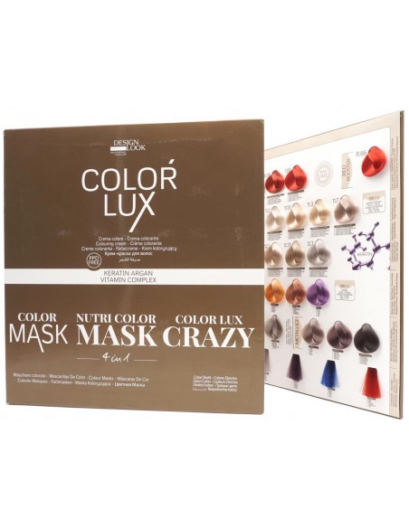 Design Look Color Lux Tinta Permanente per capelli senza PPD 100 ml