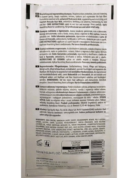 Artègo Good Society 46 Nourishing Shampoo capelli sottili e sfibrati 10 ml