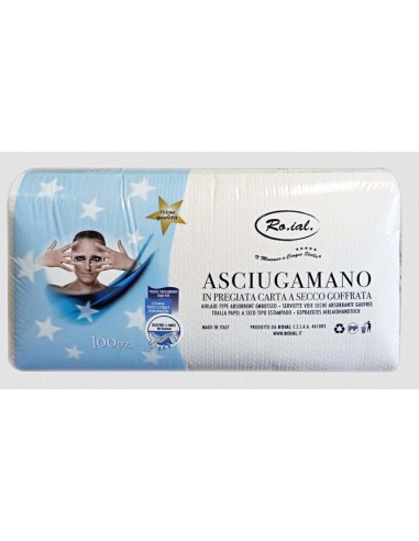 Ro.ial Asciugamani Goffrati in Carta a Secco 40...