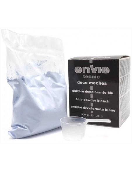 Envie Tecnic Deco Meches Protein Polvere Decolorante Blu Antigiallo 500 gr 