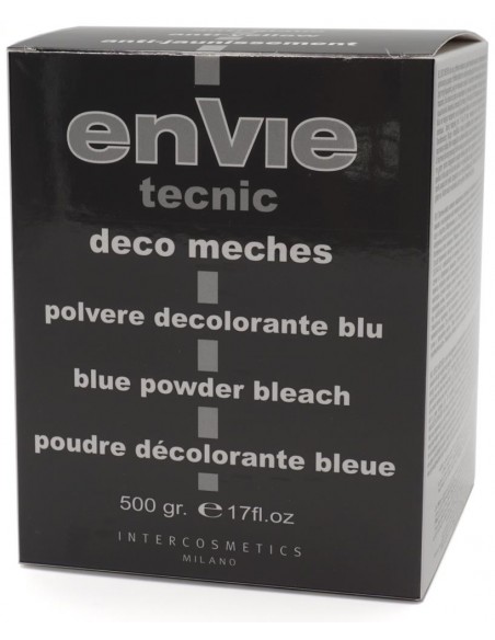 Envie Tecnic Deco Meches Protein Polvere Decolorante Blu Antigiallo 500 gr 