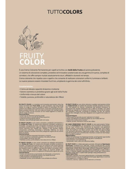 Puring Fruity Color Tinta per Capelli agli Acidi di Frutta 100 ml