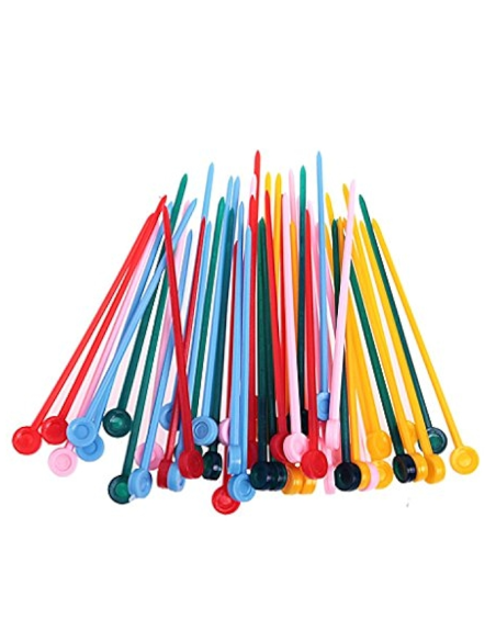 Labor Spilloni colorati per bigodino cf 50 pz