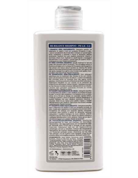 Nook Difference Hair Care Re-Balance Shampoo sebo equilibrante 500 ml