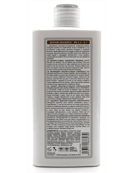 Nook Difference Hair Care Repair Shampoo ristrutturante fortificante 500 ml