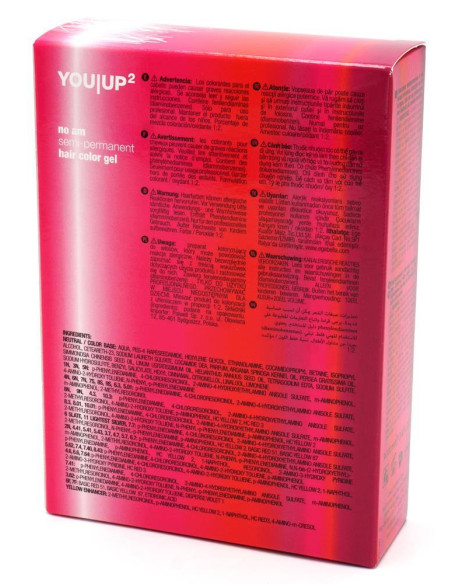 Artègo You Up2 Tinta Capelli Semi Permanente Senza Ammoniaca Professionale 100 ml