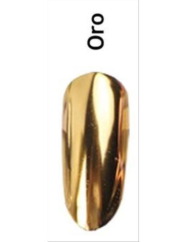 Polvere Gold effetto specchio per Nail Art 3 gr