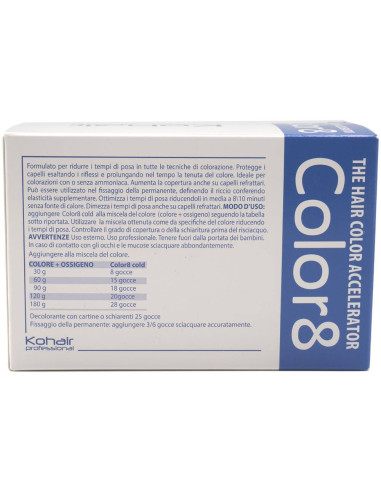 Kohair Color8 Cold Accellerratore colore 30 ml