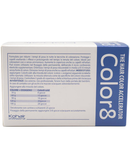 Kohair Color8 Cold Accellerratore colore 30 ml