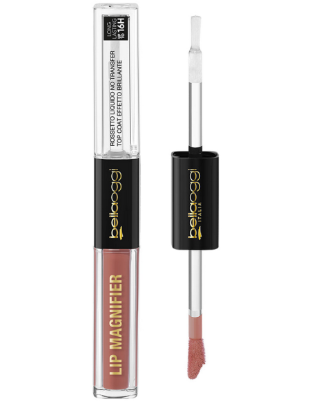 BellaOggi Lip Magnifier Rossetto liquido + Top Coat 4,7 ml