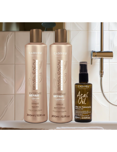 Cadiveu Brasil Cacau Extreme Repair + Açaí Oil...