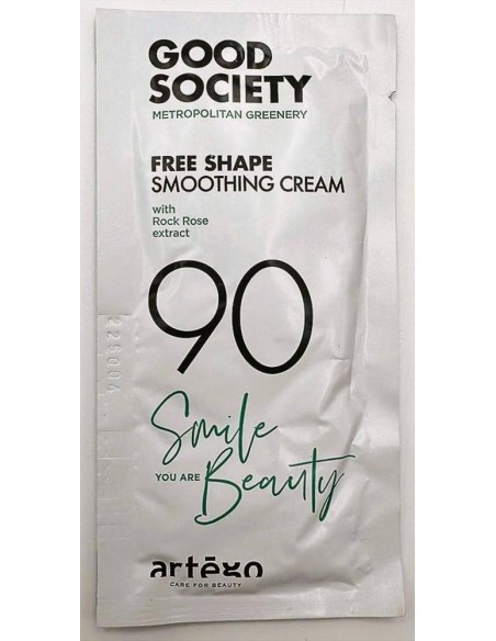 Artègo Good Society Free Shape 90 Smoothing Cream per capelli lisci e brillanti 10 ml