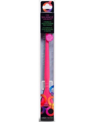 Framar Detail Brush Set 2 Pennelli Rosa/Nero