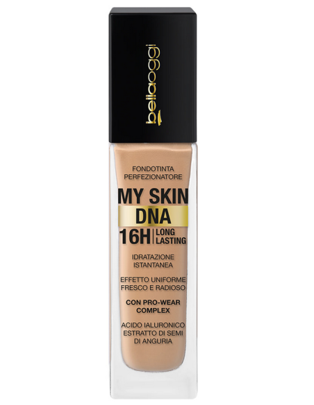 BellaOggi My Skin DNA Fondotinta 16h long lasting 34 gr